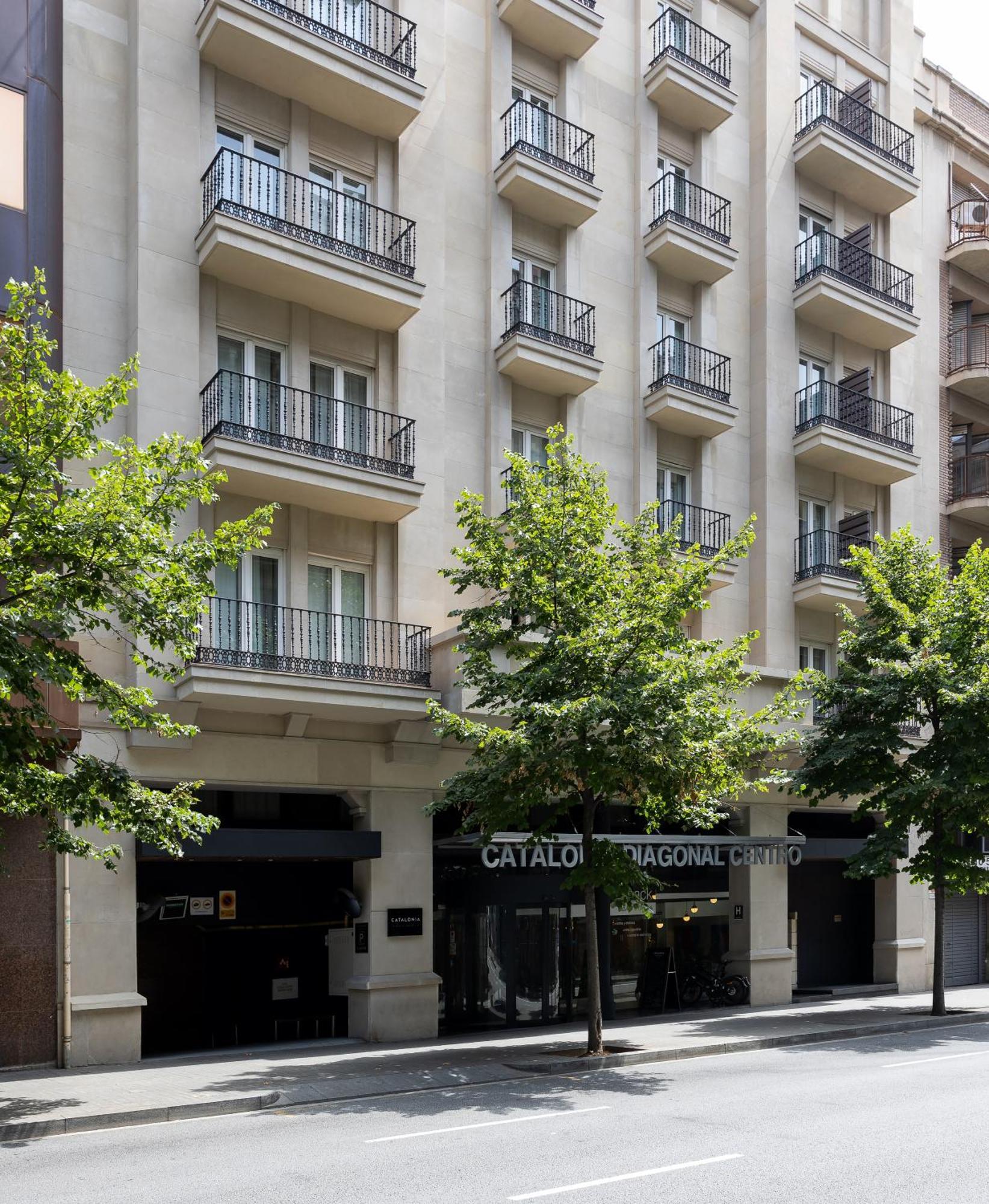 Catalonia Diagonal Centro Hotel Barcelona Buitenkant foto